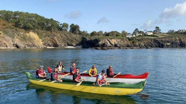 Balades en pirogue Presqu'île de Crozon